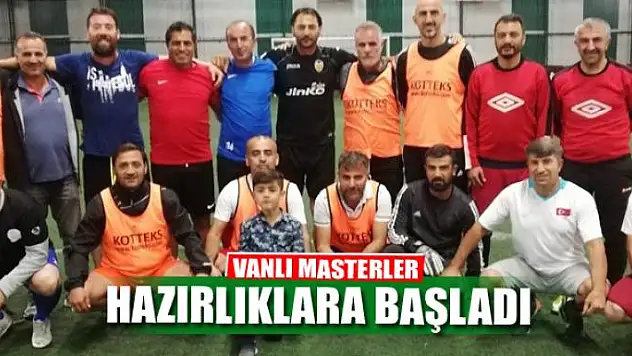 MASTERLER HAZIRLIKLARA BAŞLADI