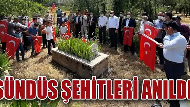 Sündüs şehitleri anıldı