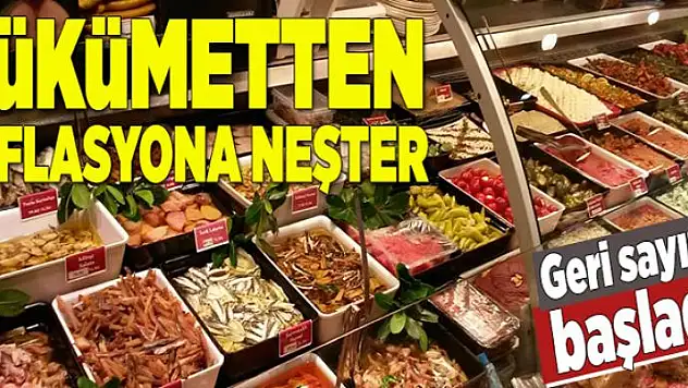 Hükümetten enflasyona neşter  