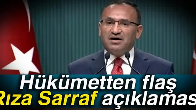 Bakanlar Kurulu sonrası Bekir Bozdağ'dan Rıza Sarraf açıklaması
