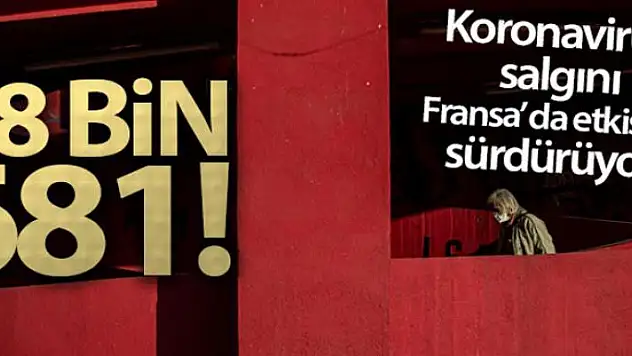 Fransa'da ölü sayısı 18 bin 681'e ulaştı