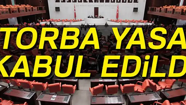 Torba yasa kabul edildi