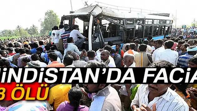 Hindistan'da otobüs kazası: 28 ölü