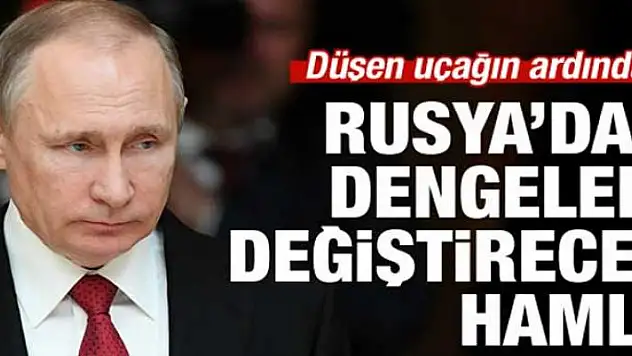 Düşen uçağın ardından Rusya'dan kritik hamle!