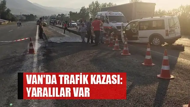 Van'da trafik kazası: 6 yaralı