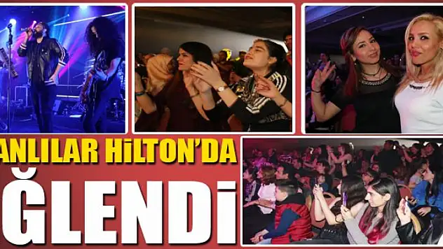  İRANLILAR HİLTON'DA COŞTU