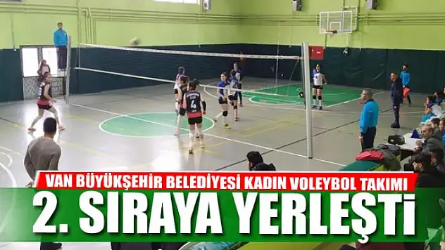 KADIN VOLEYBOL TAKIMI 2. SIRAYA YERLEŞTİ