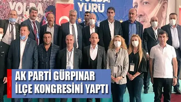 AK PARTİ GÜRPINAR İLÇE KONGRESİNİ YAPTI