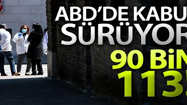 ABD'de korona virüsten ölenlerin sayısı 90 bini geçti