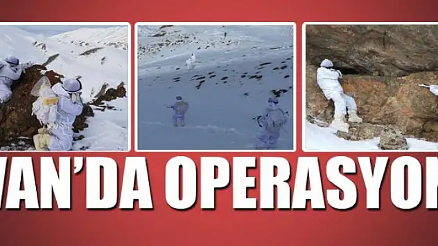 Van'da operasyon