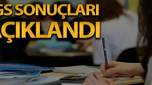 LGS kapsamında yapılan merkezi sınavın sonuçları açıklandı