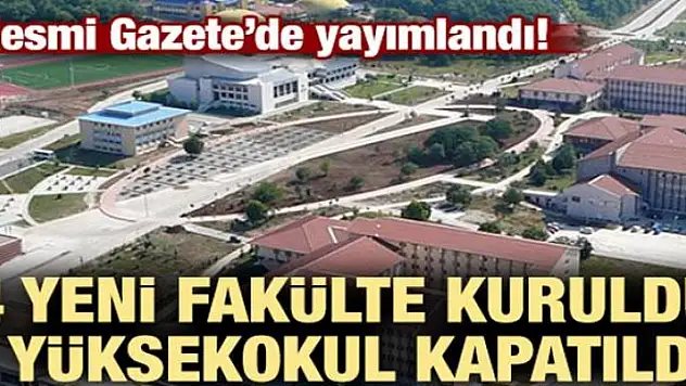 Cumhurbaşkanı Kararları Resmi Gazete'de