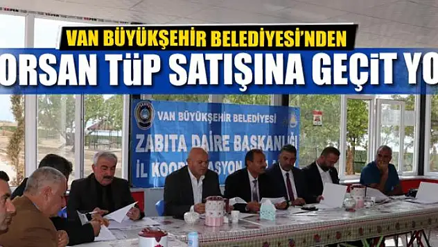 Korsan tüp satışına geçit yok 