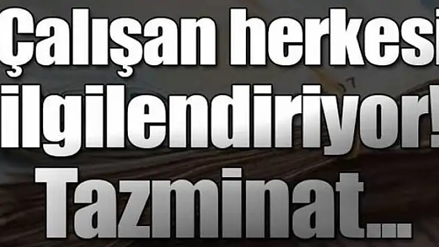 İstifa eden tazminat alır mı? İşte yanıtı...