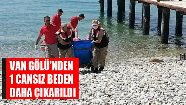 Van Gölü'nden 1 cansız beden daha çıkarıldı