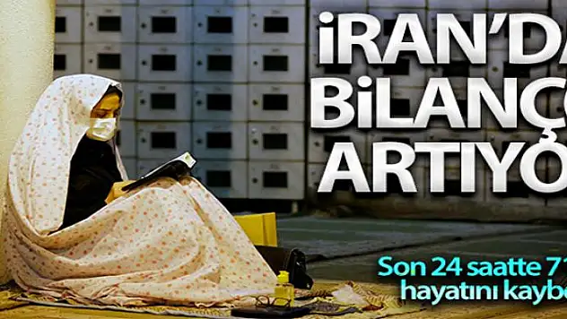 İran'da son 24 saatte korona virüsten 71 kişi öldü