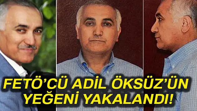 Adil Öksüz'ün yeğeni yakalandı!