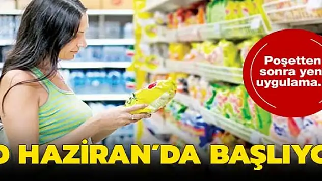 Cips ambalajı, içecek kutusu için de katılım payı başlıyor