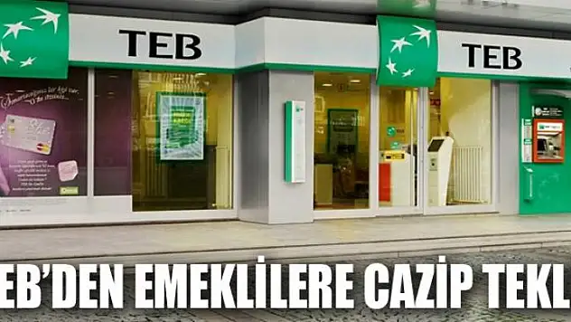 TEB'den emeklilere cazip teklif