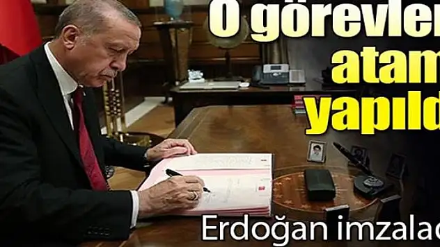 Atama kararları Resmi Gazete'de yayımlandı