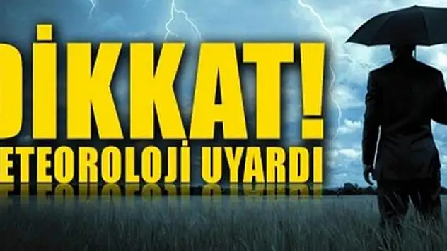 Meteorolojiden 'çamur şeklinde yağış' uyarısı