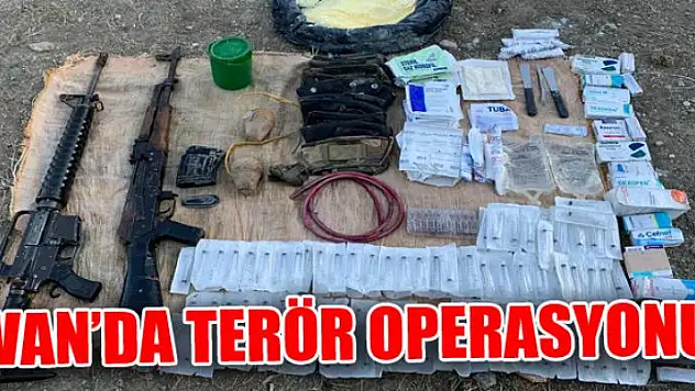 Van'da terör operasyonu