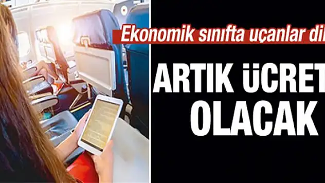 Ekonomik sınıfta uçanlar dikkat