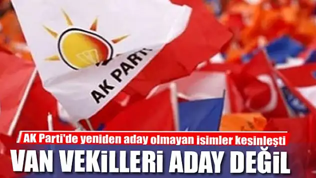 Atalay ve Kayatürk aday olmadı