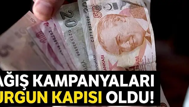 Bağış kampanyaları vurgun kapısı oldu!