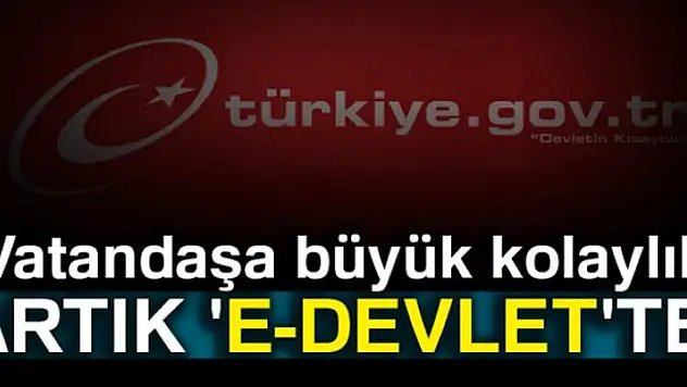 Uçuş bilgileri artık e-devlette
