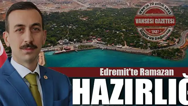 Edremit'te Ramazan hazırlığı