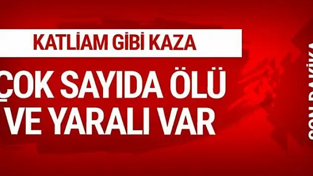 Hendek'te feci kaza: 7 ölü 10 yaralı