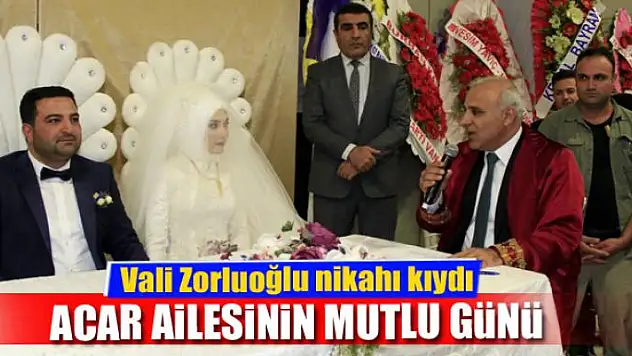 ACAR AİLESİNİN MUTLU GÜNÜ