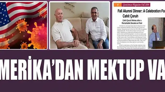 Amerika'dan mektup var