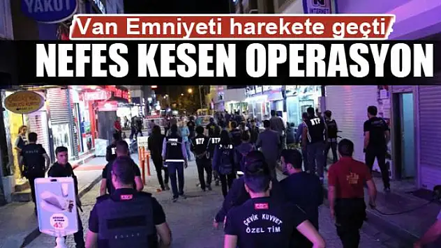 Emniyetten uyuşturucu operasyonu