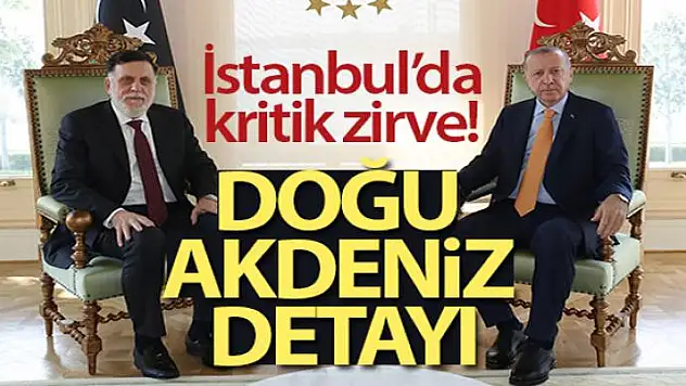 Cumhurbaşkanı Erdoğan, Libya Başbakanı Fayiz es-Serrac'ı kabul etti