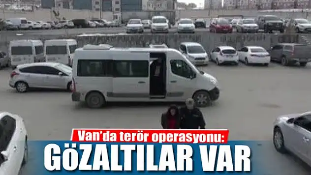Van'da terör operasyonu: 8 gözaltı