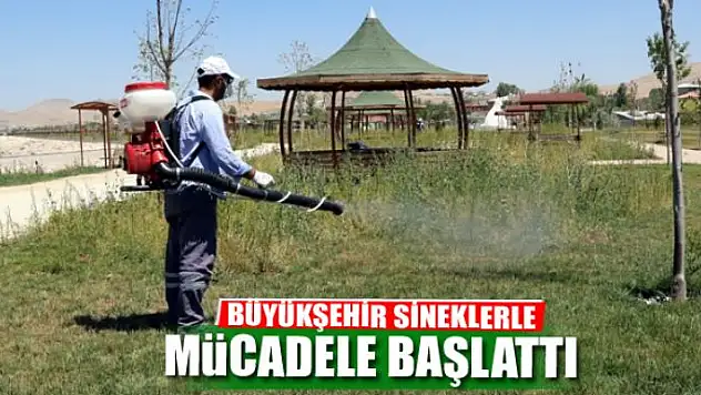 BÜYÜKŞEHİR SİNEKLERLE MÜCADELE BAŞLATTI