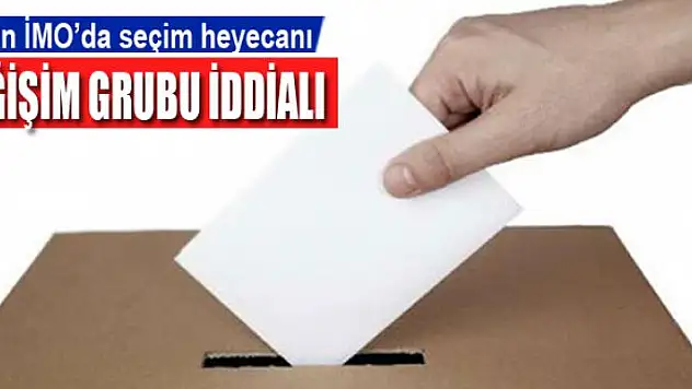 Van İMO'da seçim heyecanı