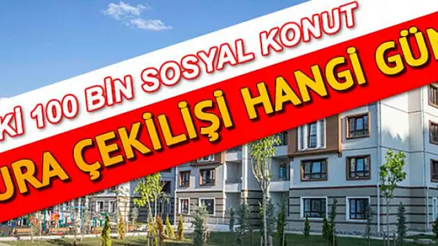 Ucuz konutta kura çekimi pazartesi