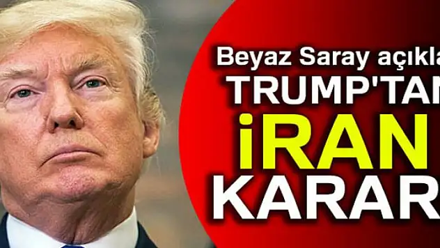 Trump İran ile nükleer anlaşmayı uzattı