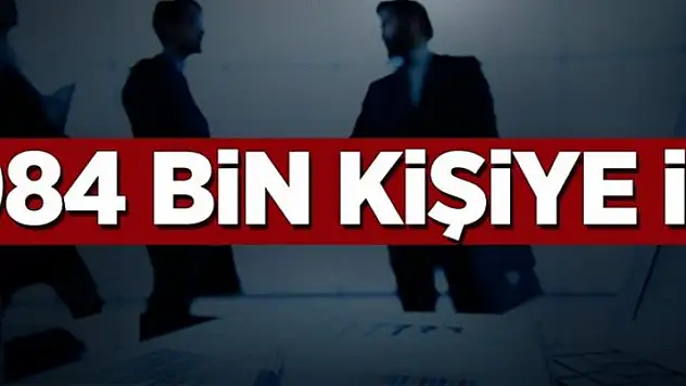 984 bin kişiye iş 