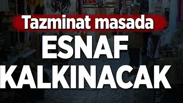 Esnaf kalkınacak 