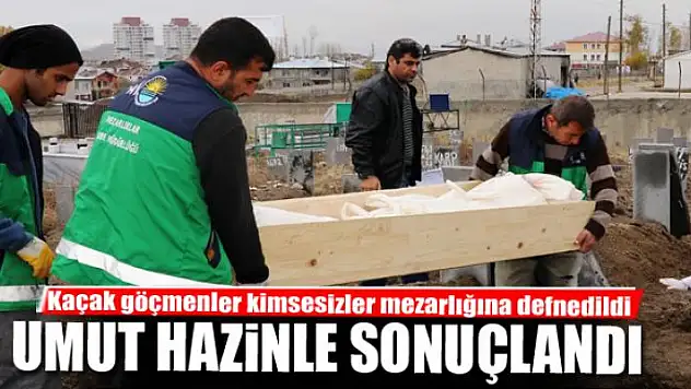 UMUT HAZİNLE SONUÇLANDI