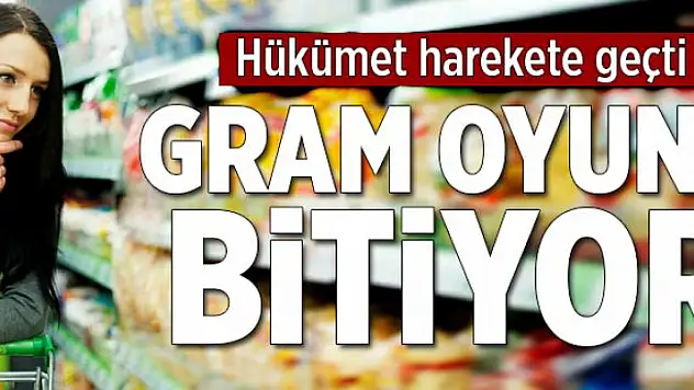 Gram oyunu bitiyor  