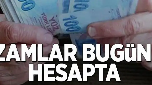 Zam bugün hesapta 
