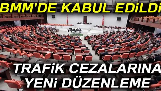 TBMM'de Trafik Kanunu'na ilişkin düzenleme kabul edildi