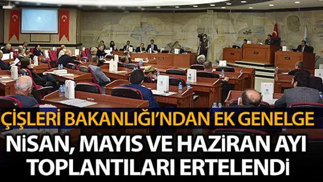 İçişleri Bakanlığı'ndan 81 İl Valiliğine 'Koronavirüs Tedbirleri' kapsamında ek bir genelge daha