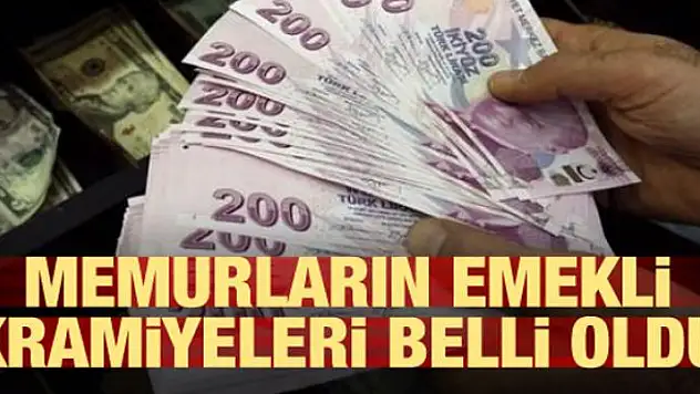 Memurların 2019'daki emekli ikramiyeleri belli oldu