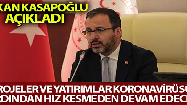 Gençlik ve Spor Bakanlığı, korona virüs sonrasına hazırlanıyor